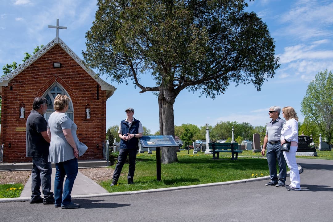 Fresque historique dans le Vieux-Saint-Eustache