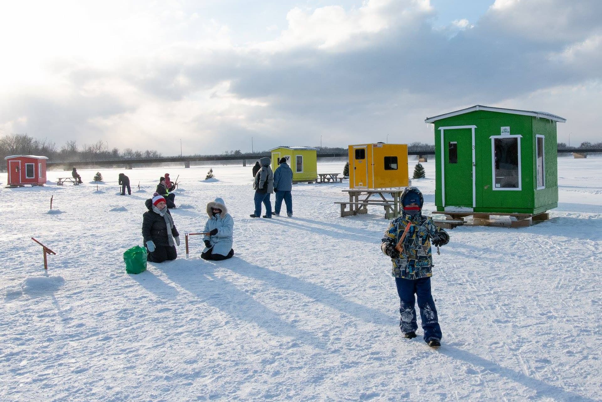 S’initier à la pêche sur glace