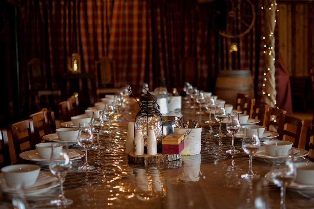 Table de cabane à sucre du Bistro la dent sucrée