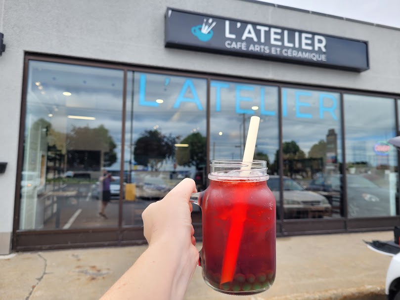 L'Atelier Café Arts et Céramique, activité, saint-eustache