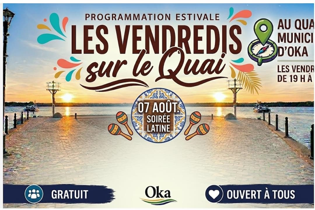 Les vendredis sur le quai – Soirée latine avec Disco Mobile JM