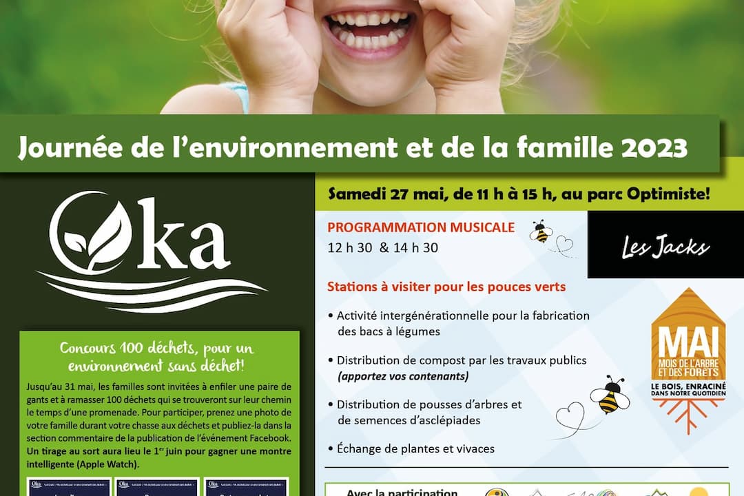 Journée de l’environnement et de la famille à Oka