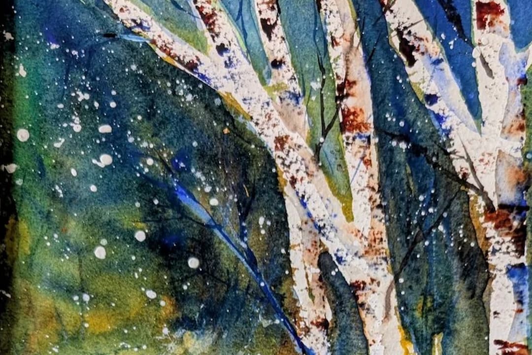 Atelier aquarelle Les bouleaux