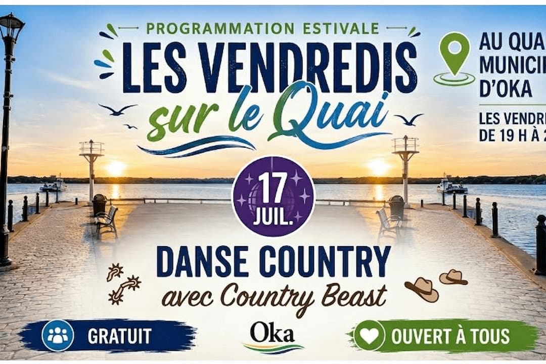 Les vendredis sur le quai – Danse country