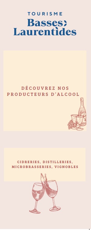 Dépliant découvrez nos producteurs d'alcool