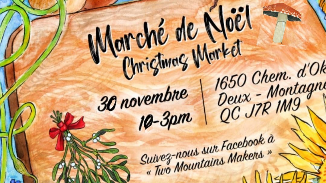 Marché de Noël de Two-Mountains Makers