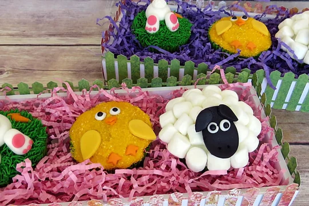 Atelier de cupcakes : animaux de Pâques – 4 à 9 ans