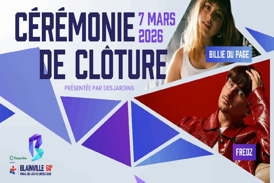 Cérémonie de clôture des Jeux du Québec