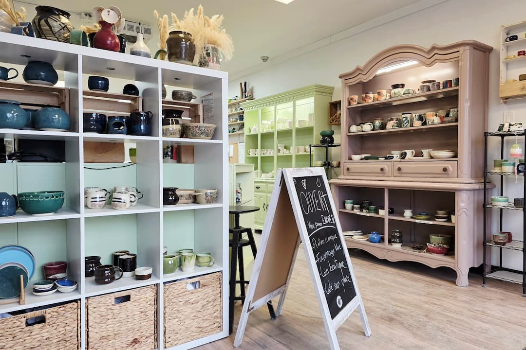 Entrée de For Mé Création, atelier de poterie
