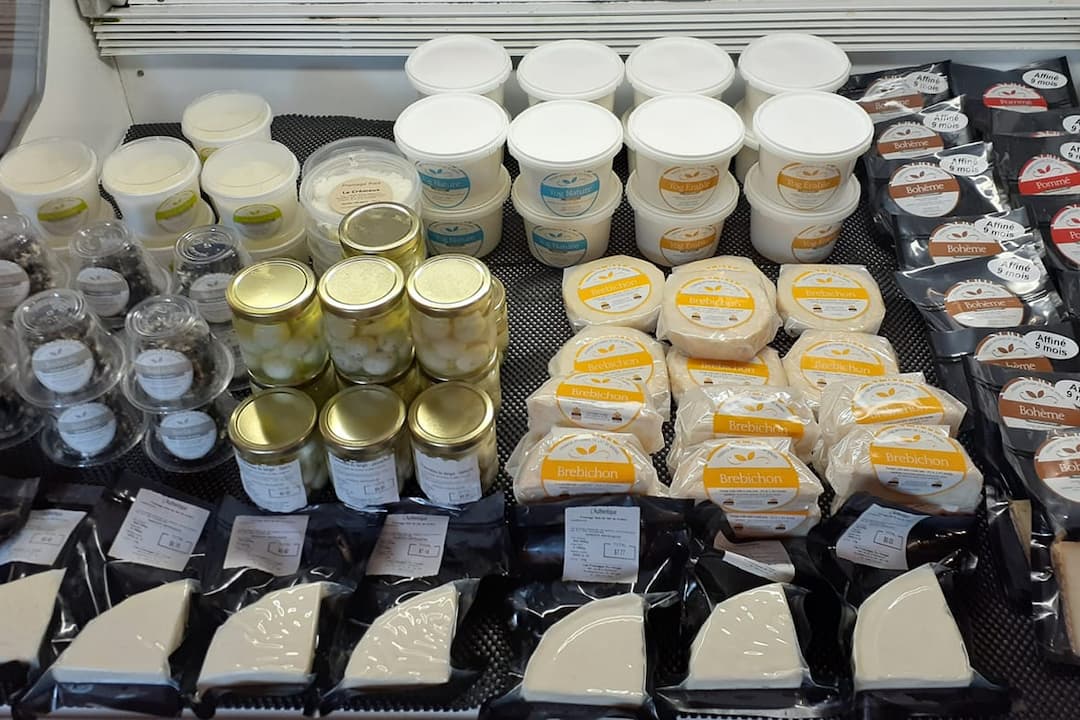 Fromages dans le magasin