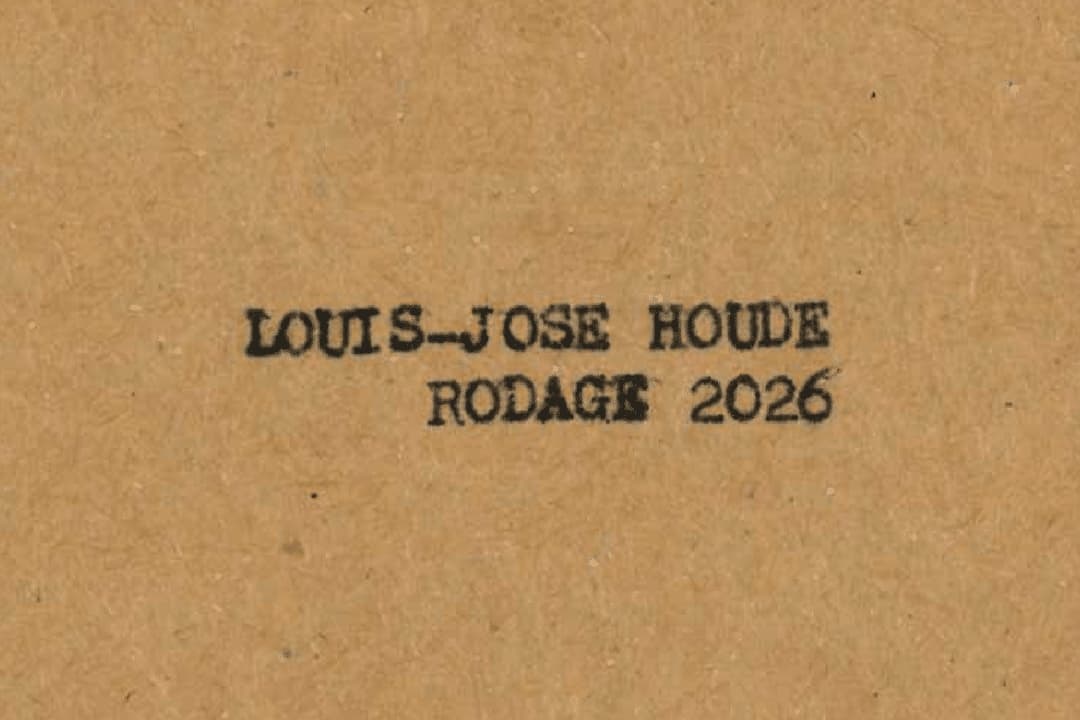 Louis-José Houde – Rodage