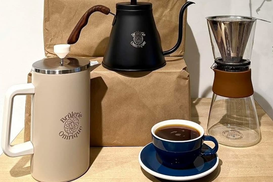Tasse de café, articles pour barista