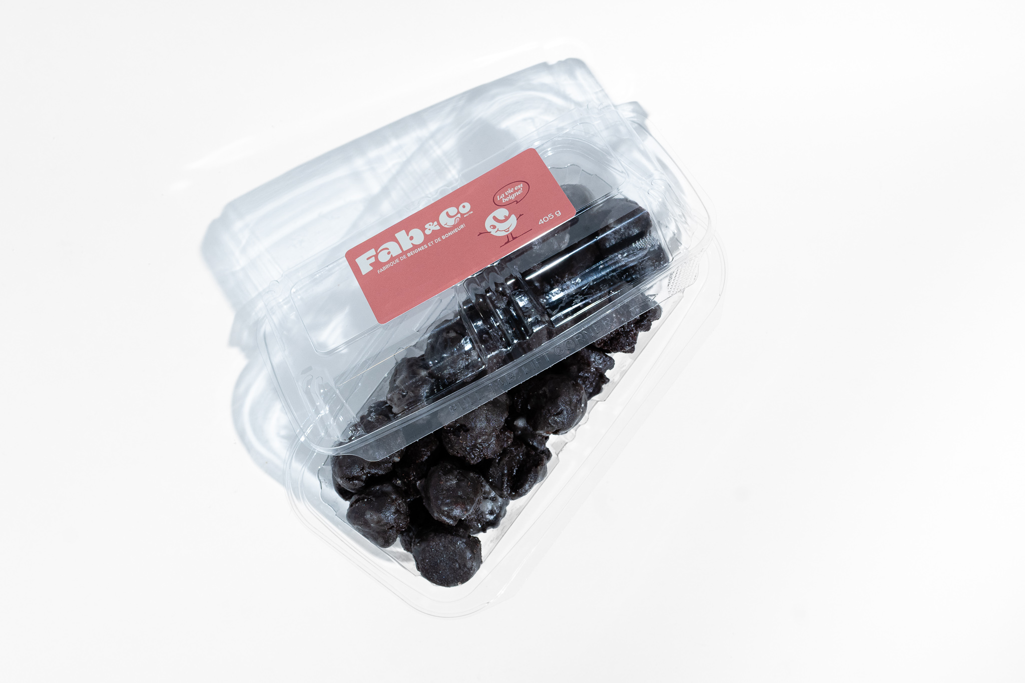 trous de beignes au chocolat